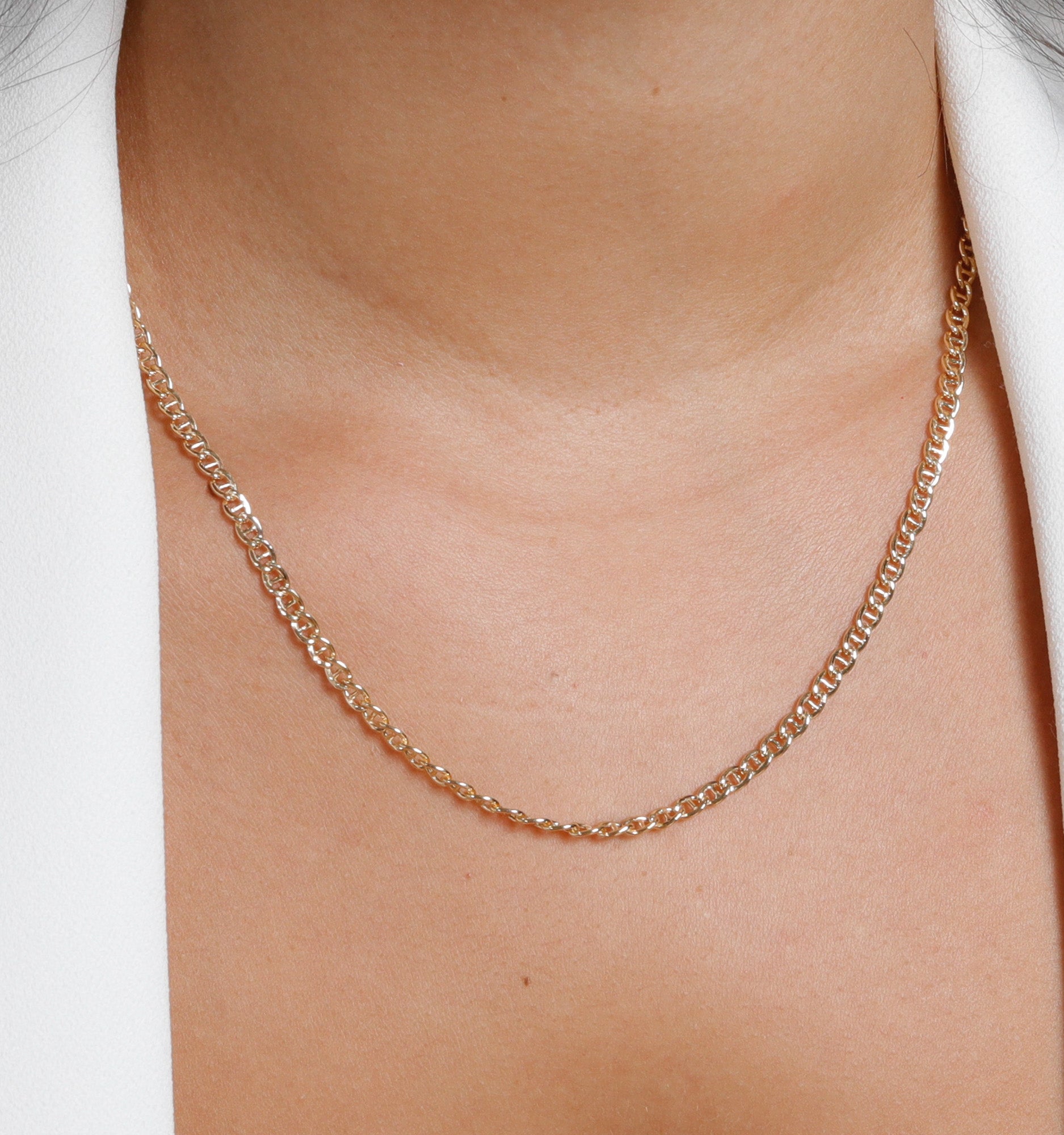 Marina Chain In 14K Solid Gold